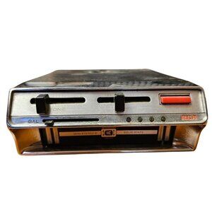 Vintage RCA 12R500 Solid State 8-Track Player With Tone & Volume Controls